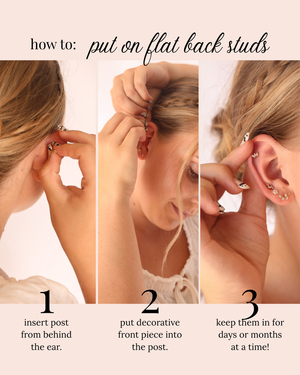 Mini Star Flat Back Stud