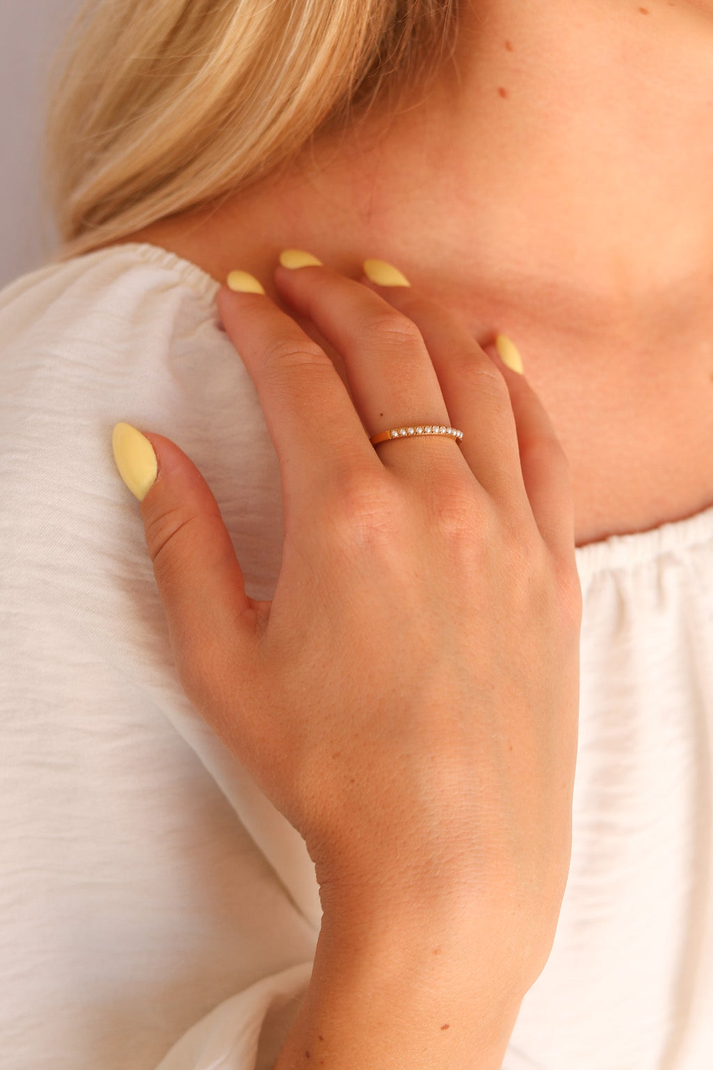 Pearl Stacking Ring